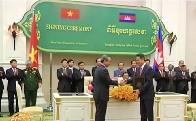 กัมพูชา-เวียดนาม จับมือสร้างทางหลวงระหว่างประเทศ