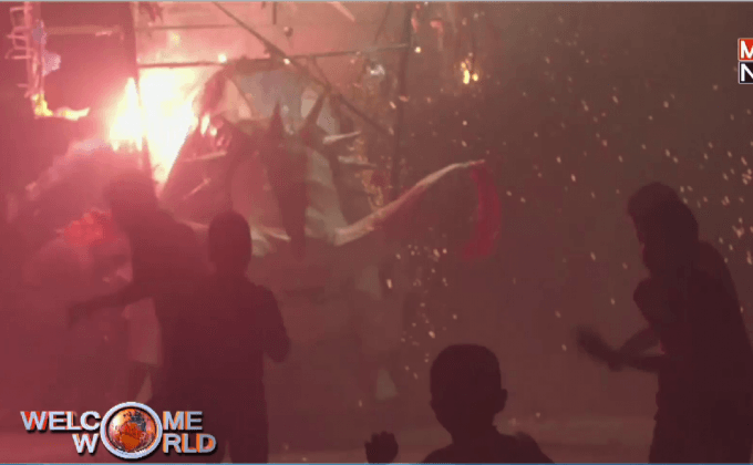 เม็กซิโกจัดเทศกาลดอกไม้ไฟฉลองพระแม่มารี