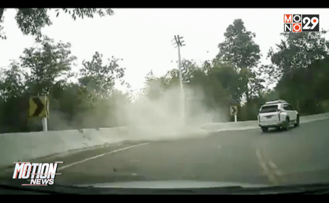 ภาพวินาทีรถแหกโค้งตกเหวภูทับเบิก