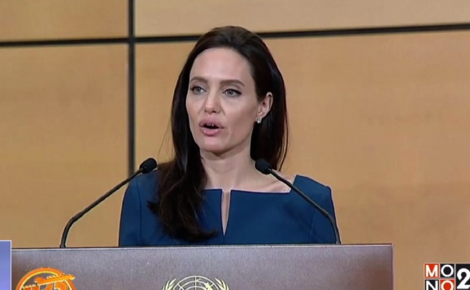 “โจลี” ร่วมกล่าวบรรยายที่ UN