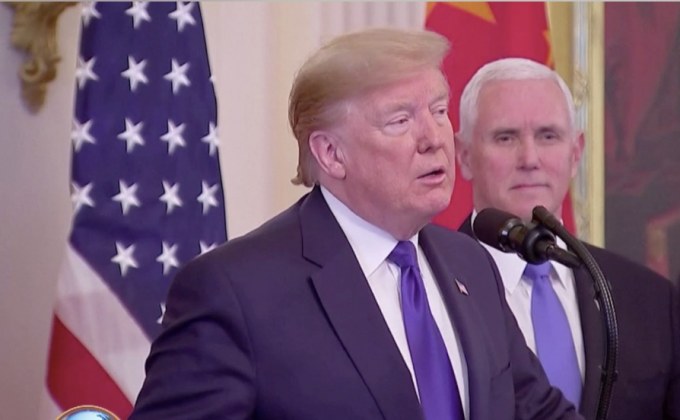 ปิดดีลสหรัฐ-จีน ลงนามข้อตกลงการค้าตลาดโลก