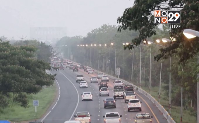 ปริมาณรถถนนสายเอเชียเริ่มหนาแน่น