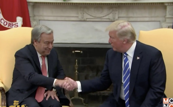 “ทรัมป์” หารือกับเลขาธิการสหประชาชาติเรื่องการปฏิรูป