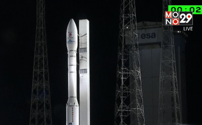 ESA ปล่อยจรวดทดสอบคลื่นแรงโน้มถ่วง