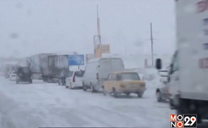 รัสเซียประกาศภาวะฉุกเฉินพายุหิมะในดินแดนอัลไต