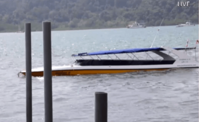 ตรวจสอบสาเหตุเรือขนส่งนักท่องเที่ยวล่ม จ.พังงา