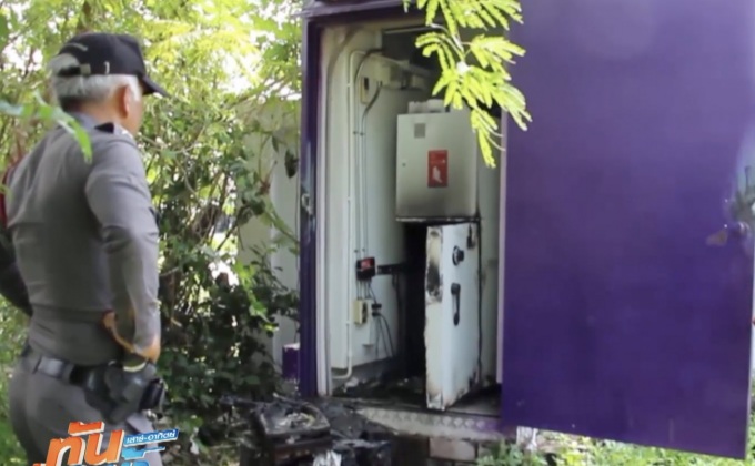 เร่งล่า 2 โจร เจาะตู้เอทีเอ็มกวาดเงินสดกว่า 2 ล้าน