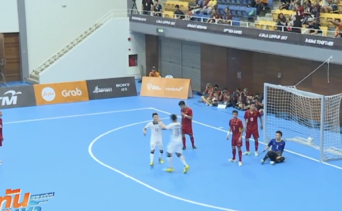ฟุตซอลชายเจ๋ง! ชนะเวียดนาม 4-1 ในศึกซีเกมส์