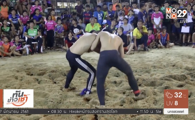 ตะลุยมวยปล้ำชายหาด จ.กำแพงเพชร