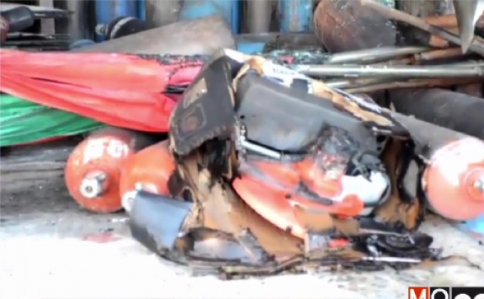 แก๊สระเบิดร้านวัสดุก่อสร้างมีผู้บาดเจ็บ 6 คน