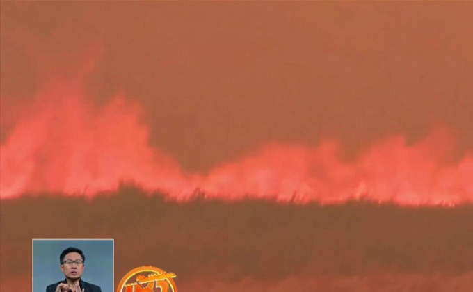 ไฟป่าครั้งใหญ่ในรัฐแคนซัส เผาผลาญพื้นที่ 1.6 ล้านไร่