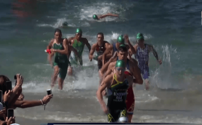 แข่งขันไตรกีฬารอบคัดเลือกก่อนโอลิมปิกที่บราซิล