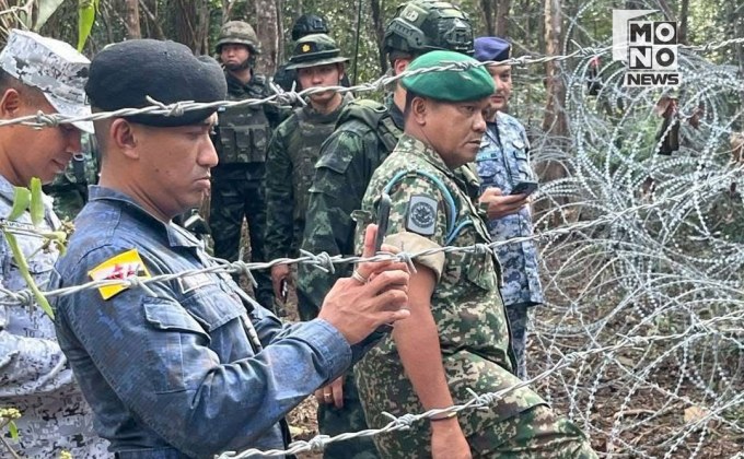 AOT-TH ลงพื้นที่พิสูจน์ทุ่นระเบิดใหม่ในฝั่งไทย