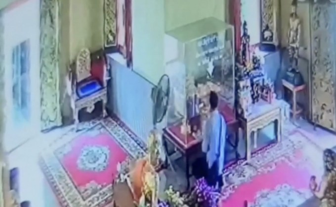 โจรแสบตระเวนขโมยพระและเงินบริจาควัด เกือบ10 ครั้งภายใน 2 เดือน