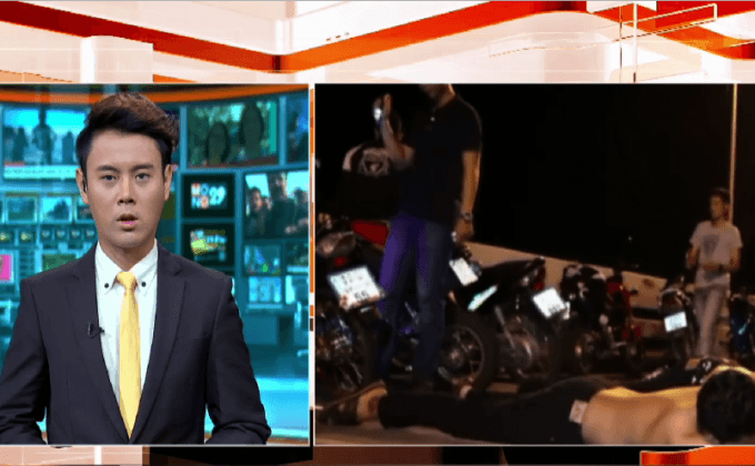 ปิดถนนจับเด็กแว้น หาดใหญ่