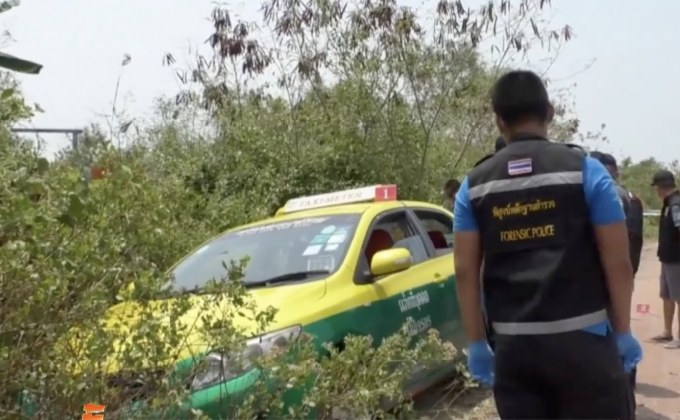 แกะรอยฆ่าปาดคอแท็กซี่ จ.สมุทรสาคร