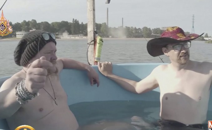 แพอ่างอาบน้ำสุดสร้างสรรค์