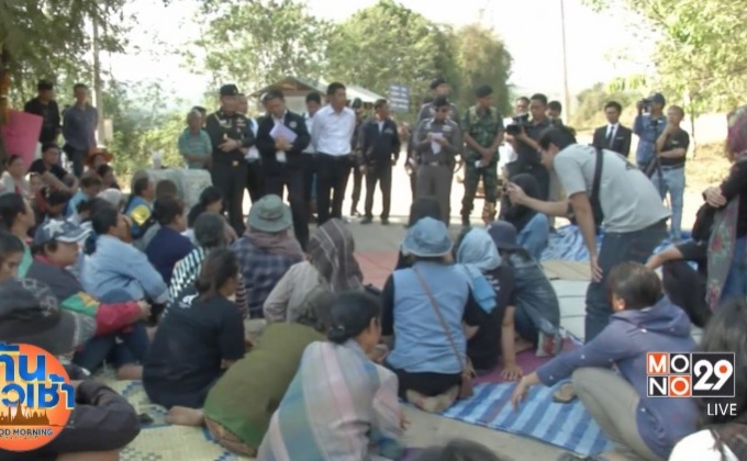 กลุ่มคนรักษ์บ้านเกิด ค้านขนแร่ออกจากเหมืองทอง