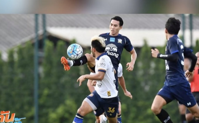 “ราเยวัช” ประเดิมนำช้างศึกอุ่นแข้งชนะระยอง เอฟซี 5-0