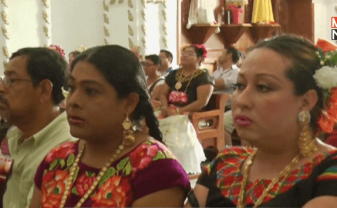 งานฉลองชาวเกย์พื้นเมืองในเม็กซิโก