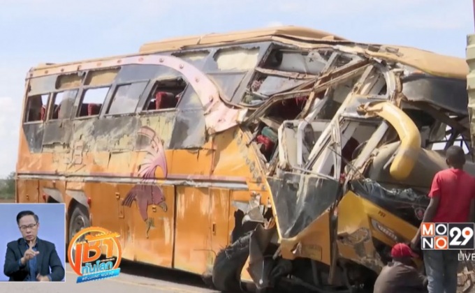 รถโดยสารชนรถบรรทุกในเคนยา ดับ 27