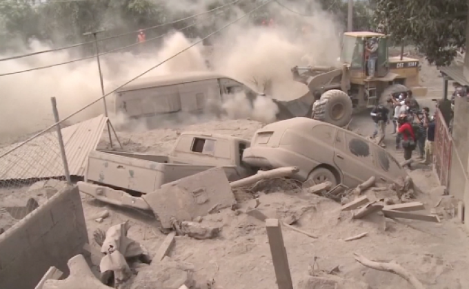 ​กัวเตมาลาเร่งค้นหาผู้สูญหายจากเหตุภูเขาไฟปะทุ