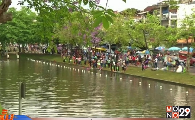 บรรยากาศเล่นน้ำสงกรานต์ในหลายจังหวัด