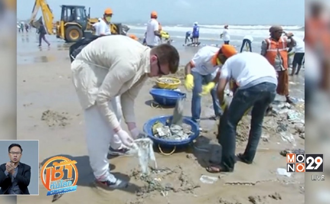 โครงการทำความสะอาดชาดหาดในอินเดีย