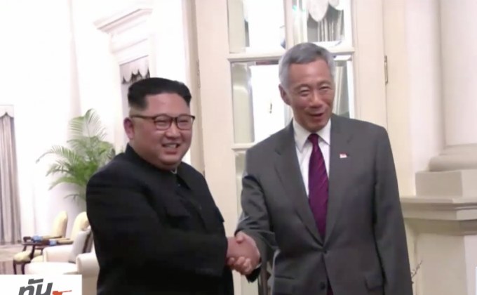 ผู้นำเกาหลีเหนือ-สหรัฐฯ เดินทางถึงสิงคโปร์