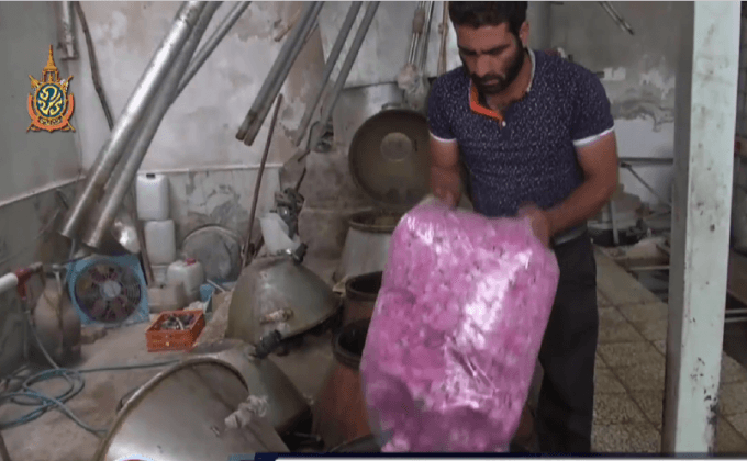 อุตสาหกรรมผลิตน้ำกุหลาบในอิหร่าน