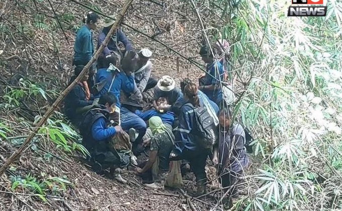 พบแล้วหญิงวัย 49 หายในป่าน่าน ศบภ.มทบ.38 ร่วมค้นหาสำเร็จ