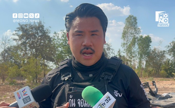 กัน จอมพลัง เคลื่อน 20 ตู้คอนเทนเนอร์ เสริมความมั่นคงชายแดนตราด