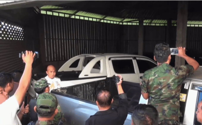 ตรวจยึดรถต้องสงสัยหลายสิบคัน จ.หนองคาย