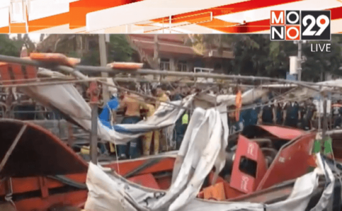 ผู้ว่าฯกทม.เยี่ยมผู้บาดเจ็บเรือระเบิด