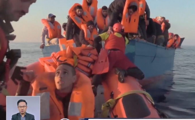 NGO สเปนช่วยผู้อพยพใกล้ชายฝั่งลิเบีย