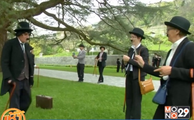 แฟนหนัง “ชาร์ลี แชปลิน” ร่วมสร้างสถิติโลก