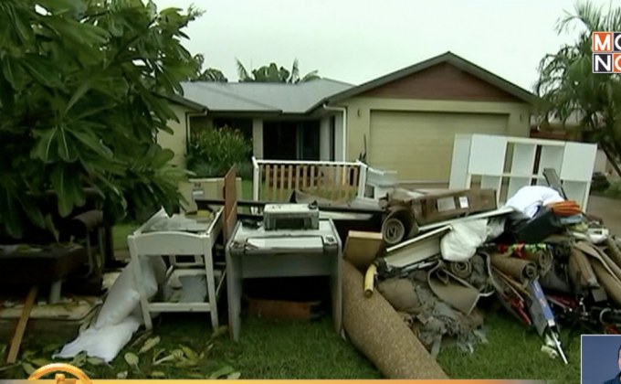 บ้าน 252 หลังพังจากเหตุน้ำท่วมรัฐควีนส์แลนด์