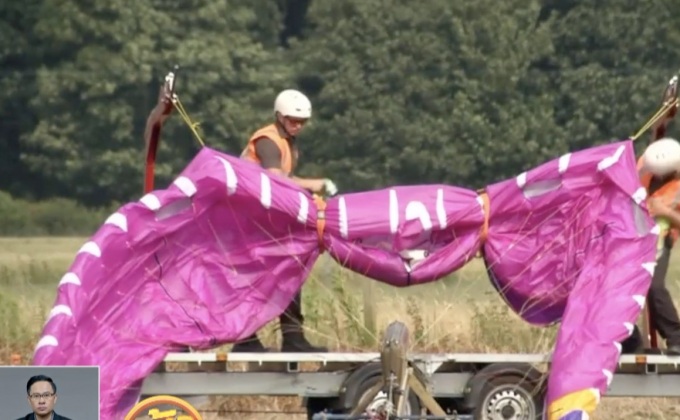 ว่าวเปลี่ยนพลังงานลมเป็นไฟฟ้า