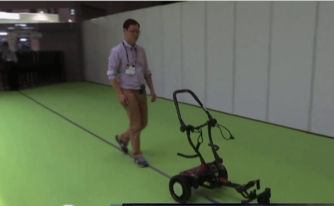 รถเข็นอัจฉริยะในซูเปอร์มาร์เก็ต