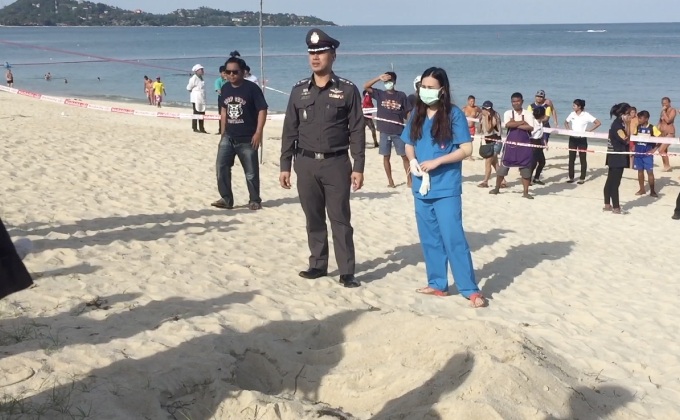 พบศพหญิงถูกฆ่าฝังทราย จ.สุราษฎร์ธานี