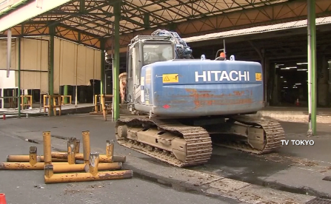 เริ่มรื้อถอนตลาดปลาสึกิจิ