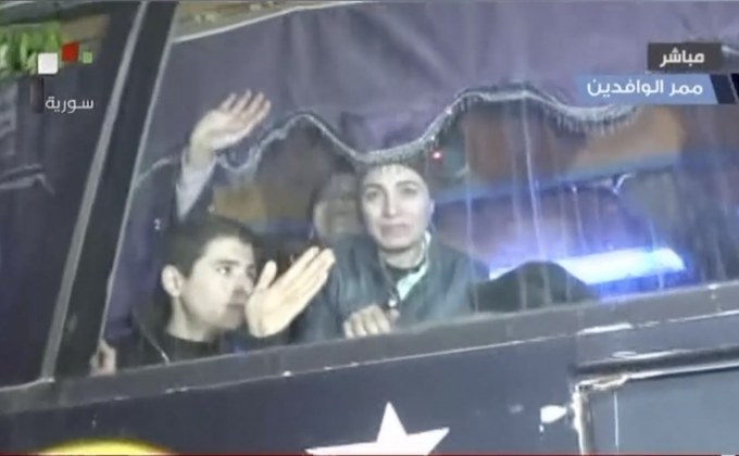 ปล่อยตัวประกันเมืองดูมาในซีเรีย