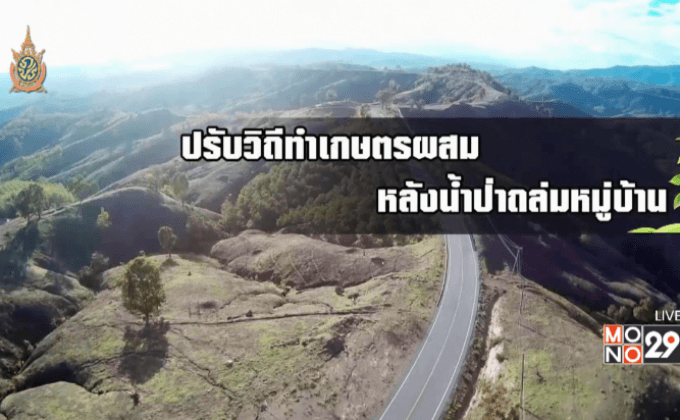 ปรับวิถีทำเกษตรผสมหลังน้ำป่าถล่มหมู่บ้าน