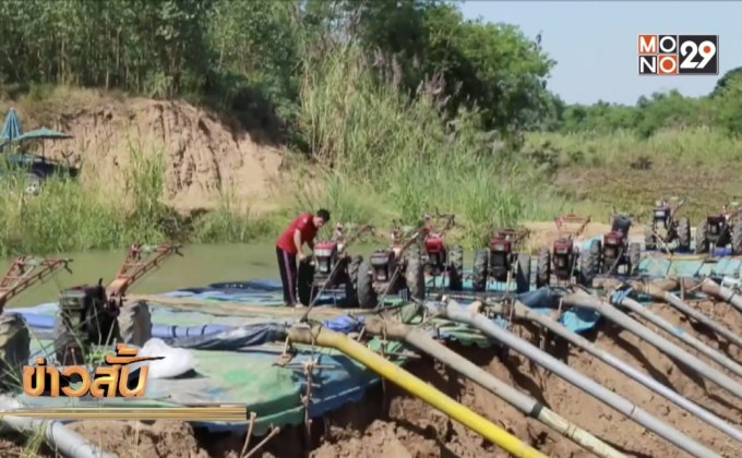 สูบน้ำหล่อเลี้ยงนาข้าว จ.นครสวรรค์