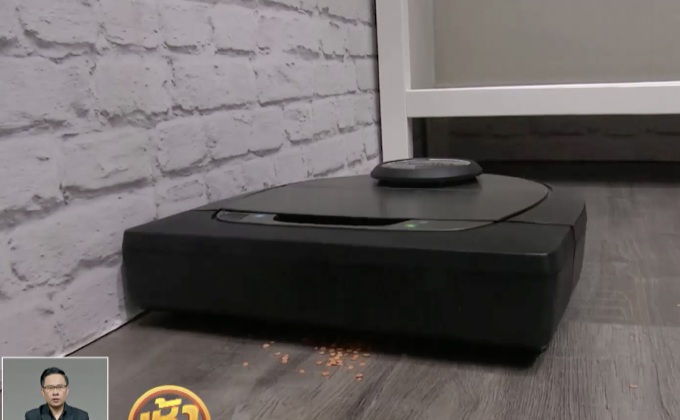 หุ่นยนต์เครื่องดูดฝุ่นที่สร้างแผนที่บ้านได้