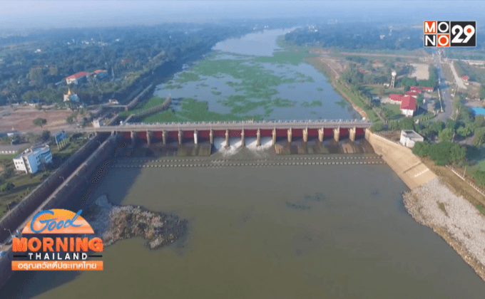 เขื่อนเจ้าพระยา กักเก็บน้ำให้ประชาชนลอยกระทง