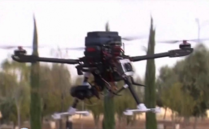 บริการโดรนสำหรับรักษาความปลอดภัยในอิสราเอล