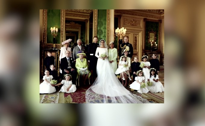 พระรูปพิธีเสกสมรสจาก “ดยุกและดัชเชสแห่งซัสเซกซ์”