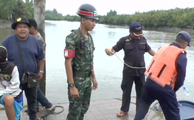 ชาวบ้านผวา จระเข้โผล่แม่น้ำเพชรบุรี