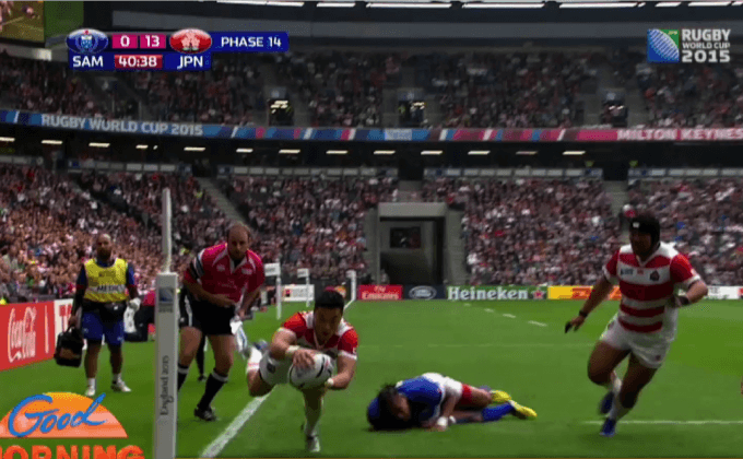 ญี่ปุ่นทุบสถิติคนดูรักบี้ชิงแชมป์โลก